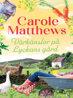 cover image of Vårkänslor på Lyckans Gård